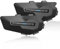 MAXTO Motorrad kommunikationssystem, MX2 2-Fahrer 1000M Helm Headset Bluetooth Motorrad mit Musikfreigabe, HiFi-Stereosound/FM-Radio/IPX6, Motorradhelm-Lautsprecher-Intercom-Headset (2 Pack)