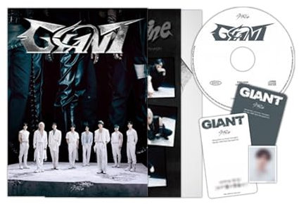 Stray-Kids - 2nd Japan Album [GIANT] (Limited Edition Type B) Photobook + Zine + Photo Card B + ID Photo B + 2 Pin Badges + 5 Extra Photocards