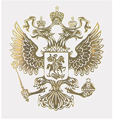Oxxggkao Auto Styling Russische Föderation Nationales Wappen Russlands Aufkleber Auto Dekoration Aufkleber