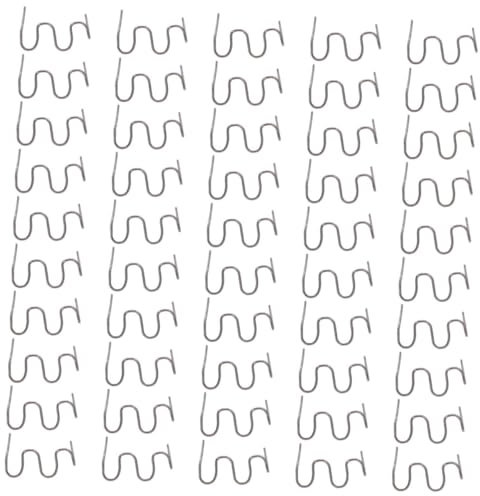 Generisch 100 Stück 0,6 Mm Wellenförmige Heftklammern Zum Schweißen Von Kunststoffen, Schweißzubehör Für Die Reparatur Von Auto-stoßstangen, Karosserien, Kunststoff-schweißreparaturen