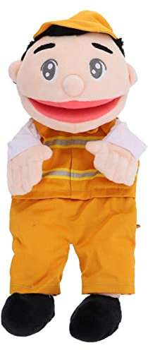 BESTonZON Professionelle -handpuppe Kinderspielzeug Fingerspielzeug Für Kreatives Fingerspielzeug Cartoon-fingerpuppen Cartoon-fingerspielzeug Orange Superweicher Stoff