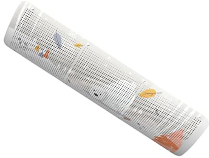 MAGICLULU Wetterschutz Konditionierung Ventilatoren Conditioner Himmel Fensterreiniger Kleine Klimaanlage Stopper System Tragbarer Block Schaumblock Bausatz Klimaanlage Tragbar Plastik Weiß