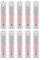 ZiStarlilife Lot de 10 thermomètres d'intérieur et d'extérieur pour maison, bureau, jardin ou serre