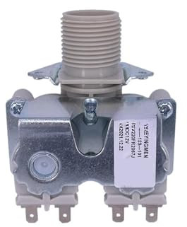 SSJAPYQV 5220FR2067J DC12V Elektrisches Wassereinlass-Magnetventil, Ersatzzubehör, Kompatibel Mit LG-Waschmaschinen-Doppelkopf-Wassereinlass-Magnetventil-Reparaturteilen
