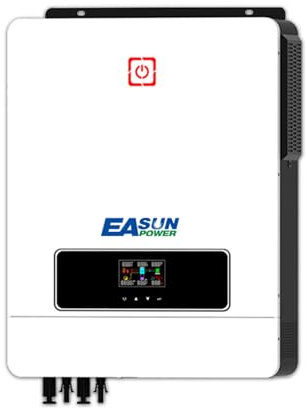 POWLAND 11KW Inverter Ibrido 48V, Inverter fuori rete, 2 ingressi FV,160A MPPT indipendente MPPT, Funziona Senza Batteria, Uscita monofase 230V, con modulo WiFi(SMF 11KP)