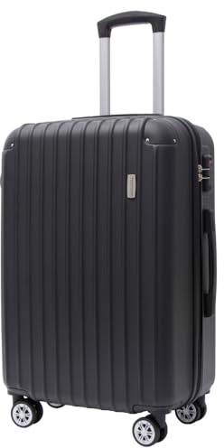 Frentree Hartschalen Koffer mit TSA-Zahlenschloss aus ABS Kunststoff, robust und Ultraleicht, Reisekoffer mit 4 Doppel-Leichtlauf-Räder 360° drehbar, Handgepäck/L/XL oder Set