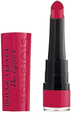 Bourjois Velvet The Lipstick Barra de Labios Tono 09 (Fuchsia botté), 2.3 gr