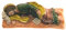 Angelitos de Mexico Handgefertigte kleine schlafende Heilige Joseph-Statue, einzigartig, San Jose Acostado, Home Sale Joseph