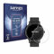 Savvies Panzer Schutz Glas für Armbanduhren (Kreisrund, ø: 38 mm) (3 Stück) 9H Hartglas, Anti-Fingerprint, Displayschutz