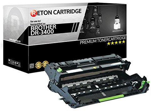 Reton Kompatibel für Brother DR3400 Drum DR-3400 Trommel für Brother DCP-L5500DN HL-L5000D HL-L5100DN HL-L5100DNT HL-L5100DNTT HL-L5200DW HL-L6400DW MFC-L5700DN MFC-L5750DW MFC-L6800DW