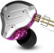 Yinyoo KZ ZS10 Pro In Ear Monitor 1DD 4BA Hybrid Drivers Earphones, Wired KZ IEM Metal Cover In Ear Headphone Gaming Earbuds HiFi with 2 Pin Detachable Jack 3,5mm OFC Cable