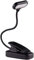 LED Book Light/Reading Light, 5 LED Light, Battery Operated?Flexible Clip Reading Lamp in Bed and Portable Travel Book Light, LED Clip for Reading Books, Magazine