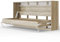 SMARTBett Schrankbett Standard Eiche Sonoma 90 Horizontal