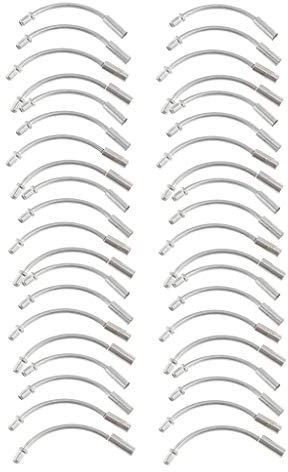 Harilla 200PCS 90 DEGREE BIKE FLEXIBLE brake TUBE CABLE LINEAR PULL NOODLE GUIDE HOSE