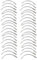 Harilla 200PCS 90 DEGREE BIKE FLEXIBLE brake TUBE CABLE LINEAR PULL NOODLE GUIDE HOSE