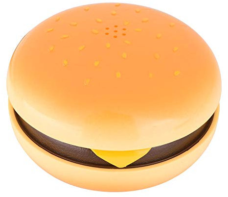 PUSOKEI Hamburger Festnetztelefon Neuheit Dekoration Cheeseburger Kabelgebundenes Telefon Kabelgebundenes Retro-Geschenktelefon für Zuhause/Büro/Hotel - Sprachwahl, Blitz, Neuwahl der letzten Nummer