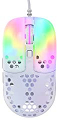 Xtrfy MZ1 - White Rail, Light Weight Gaming Mouse Designed by Rocket Jump Ninja