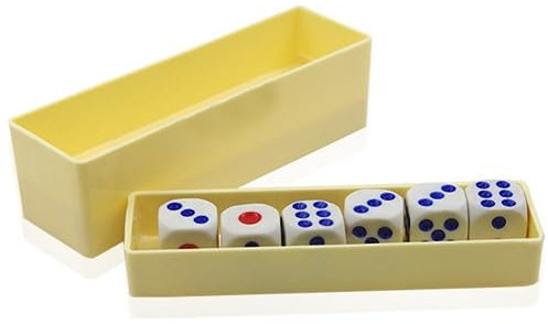 bopely Zaubertricks Magier Close Up Illusionen Gimmick Requisite Klassisches Spielzeug Würfel Zahlenvorhersage Magie Requisiten