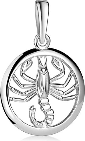Materia Skorpion Anhänger Silber 925 - Sternzeichen Schmuck rhodiniert KA-498