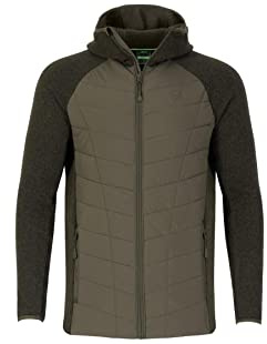 Korda Hybrid-Jacke (Größe L, Olivgrün)
