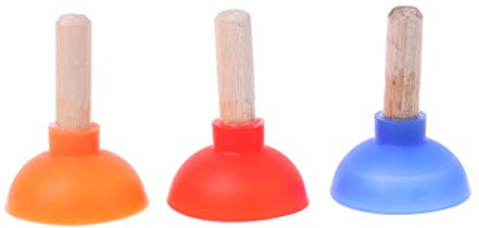 Lamala Mini Colorful Toilet Shape Plunger Holder Sucker Stand for Mobile Phone