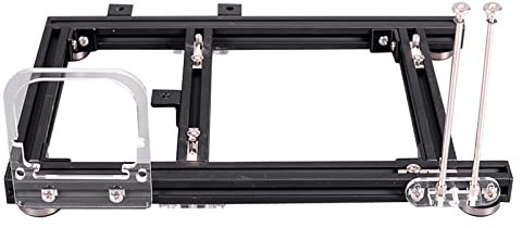 AHSATA ITX-Motherboard, DIY Offener Rahmen, Wärmeableitung, Aluminiumlegierung, Computer-Motherboard-Prüfstand, Prüfstand, Luftgehäuse, PC-Gehäuse, Chassis für Black S, Open Air,