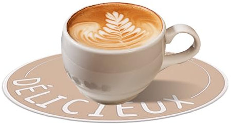 Geteawily Fondue-Untersetzer – Kaffeekannenhalter, rund, rutschfest, Küchenutensilien, Küchenutensilien für Küchenmatte, Tischmatte, Schüsselmatte, Geschirrmatte, Löffelhalter