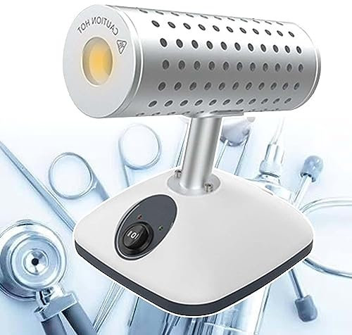 forestalk Stérilisateur infrarouge de laboratoire, stérilisateurs autoclave, 2 températures de chauffage réglables 400 °C/825 °C, pour anneau de vaccination à boucle d'inoculation d'aiguille scalpel,