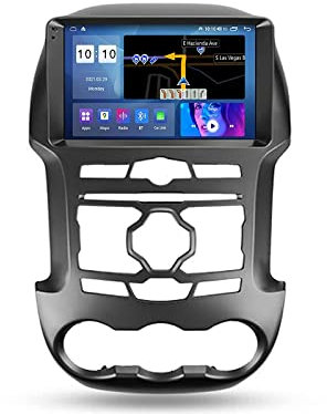 Genérico Radio estéreo para automóvil Android 14, Radio de Doble DIN para F-ORD Ranger 3 2011-2015, Pantalla táctil, navegación GPS, Reproductor Multimedia de 9 Pulgadas, Receptor de Video Bluetooth