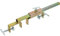 Neilsen CT6250 Brick Clamp - Zinc-Plated Steel, Adjustable for Full and Double Brick Jobs, Fits 50.5mm to 60mm Profiles, Max Cavity Width 130mm