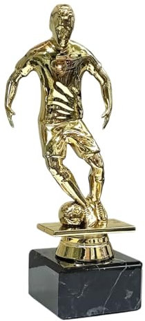 tecnocoppe Trofeo Giocatore Calcio h 18,00 cm Targhetta Personalizzata Omaggio