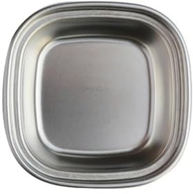 XuQiZZpp Platos de acero inoxidable para salsa, platos de vinagre, bandeja de condimentos, plato de condimento, para barbacoa, aperitivos, vajilla de cocina