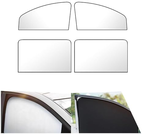 LSYZGRBC 4 Stück Magnetisch Auto Sonnenschutz, für VW Caddy Maxi 2015-2023 2024 2025 Fenster Sonnenschutz Kinder mit UV Schutz Sichtschutz Scheiben Vorhang,B