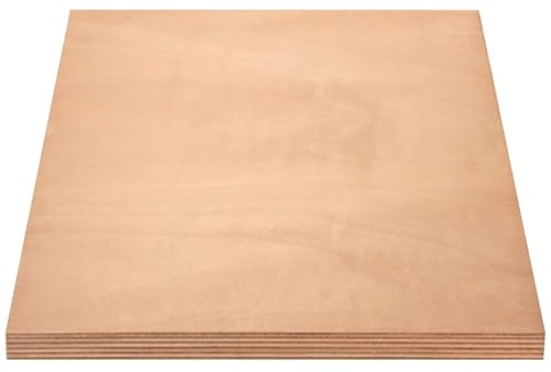 Compensato marino di Okoumè spessore 18 mm lunghezza 1000 mm (18x900x1000mm)