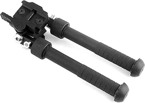 Bipod Einzigartige 360° drehbare, höhenverstellbare Bi-Pods für Gewehre, schnell abnehmbare, Faltbare, tragbare Schießstöcke für Jagdgewehre S