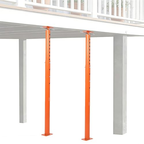 2 Pack Jack Post, House Floor Jack 53-93, 18000 LBS Basement Jacks