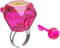 Funlockets , Bague Mysterieuse Avec Charms et Paillettes, Modèle Aléatoire, bijoux, rose,