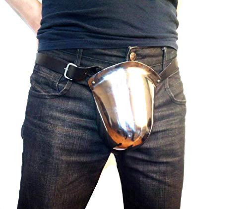 Protecteur d'entrejambe médiéval SCA en acier pour homme du 15ème siècle