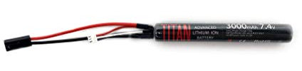 Titan 3000 mAh 7,4 V Stick Tamiya Batterie professionnelle (3000 mAh 7,4 V Stick Tamiya)