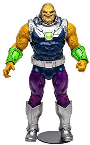 McFarlane Toys, DC Multiverse Mongul Action Mega Figure with 22 Moving Parts, Collectible Superman Villians Stand Base Unique Character Card – Ages 12+, Multicolor, One Size