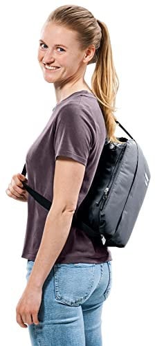 deuter Passway 4+1 Lifestyle Crossbody Bag, Schwarz