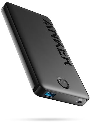 Anker Powerbank 10.000mAh, 323 Powerbank mit USB-C Port (Input & Output), Kleiner Aber starker externer Handyakku, Powercore für iPhone 15/15 Pro/15 Pro Max/Galaxy und mehr(Schwarz)