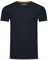 riverso Tshirt Herren Regular Fit RIVLenny Rundhals Kurzarm Sommer Tee Shirt leichte Baumwolle Flammgarn Einfarbig Blau XL, Größe:XL, Farbe:Navy