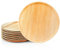 Wisefood Lot de 25 assiettes à pizza en feuille de palmier jetables rondes plates Ø 30 cm – Vaisselle en feuille de palmier biodégradable – Vaisselle jetable idéale pour les pizzas