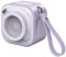 EWA Wireless Mini Bluetooth Speaker with Lanyard, Small Speaker with Bass Radiator, Unique Camera Look, Support TF Card, Small But Loud, Portable Speaker for Home, Party, Travel, Outdoor (Purple)