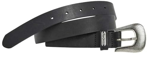 Pepe Jeans Damen Anya Gürtel, Schwarz (Schwarz), S
