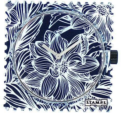 S.T.A.M.P.S. Uhr Stamps Zifferblatt Night Flower 105979