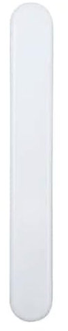 White uPVC Door Handle Blank Plate French Doors Blanking Handle PVC 122mm Screw Centres