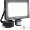 CLY Projecteur LED Détecteur de Mouvement 80W, 7520LM Spot Extérieur, Étanche IP66 Projecteur Exterieur LED, 6500K Blanc Froid Éclairage Exterieure avec Detecteur Pour Cour Garage Patio Jardin