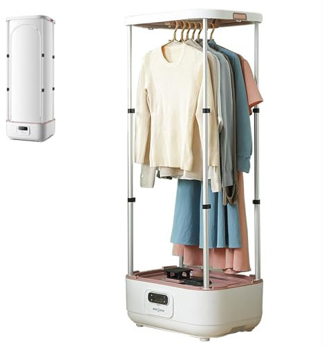 Dampftrockner Vertikales Dampfbügeleisen 900W Automatische Bügelmaschine, Tragbare Dampftrocknungs-Smart-Maschine, Bügeln Von Kleidung Falten Falten Entfernung Maschine Mit Fernbedienung,